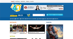 Desktop Screenshot of maceio40graus.com.br